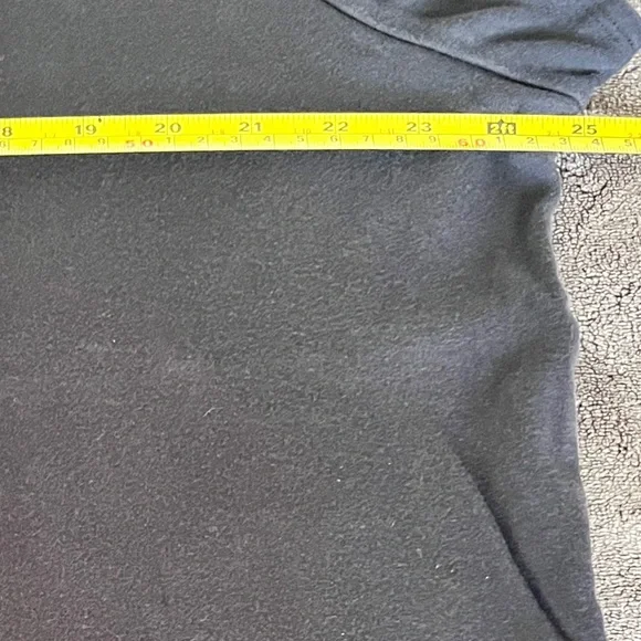 Eileen Fisher Plus Size Black Jersey Crew Neck Short Sleeve Tee Top 1X - Picture 5 of 8